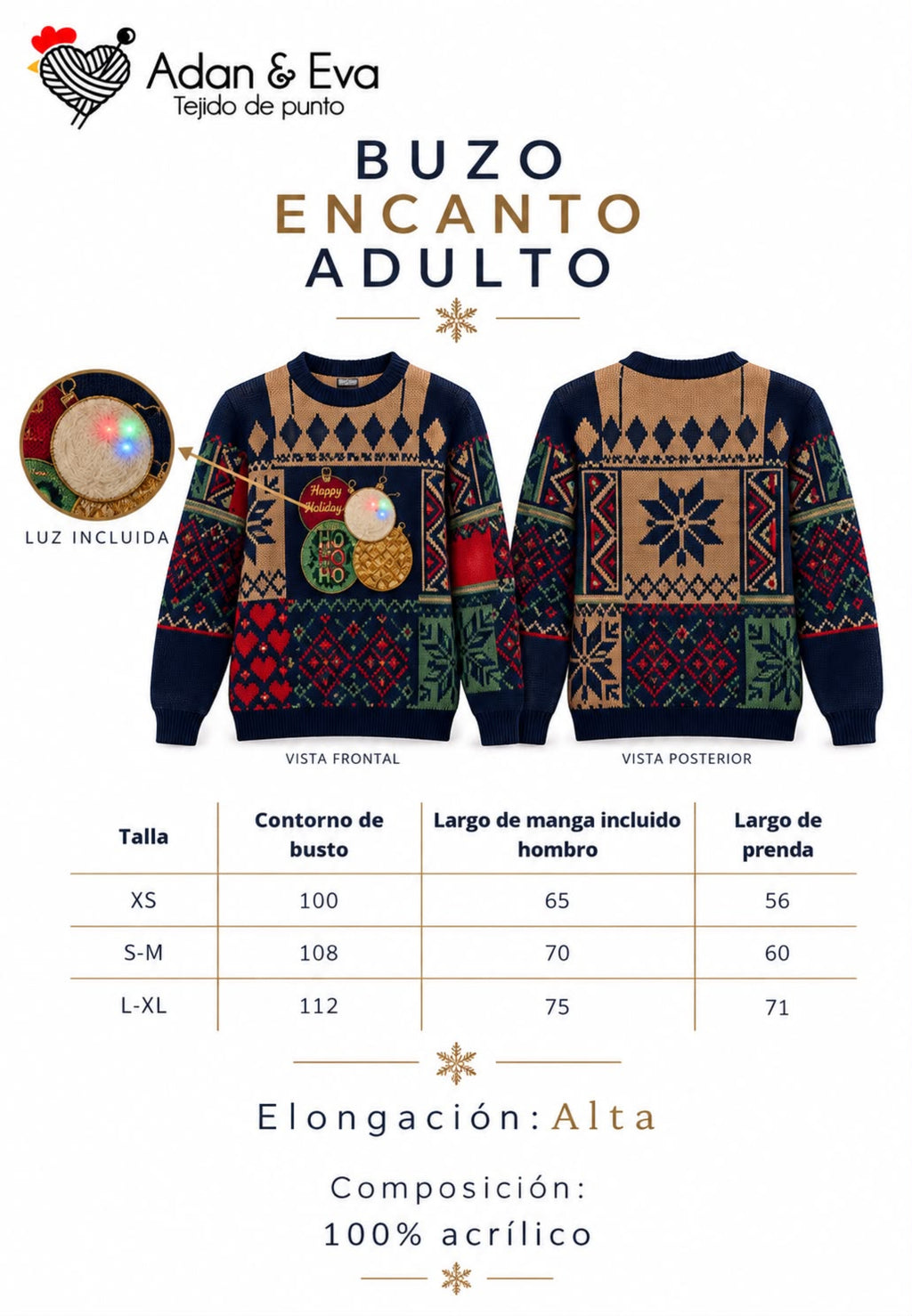 BUZO ENCANTO ALUMBRADO