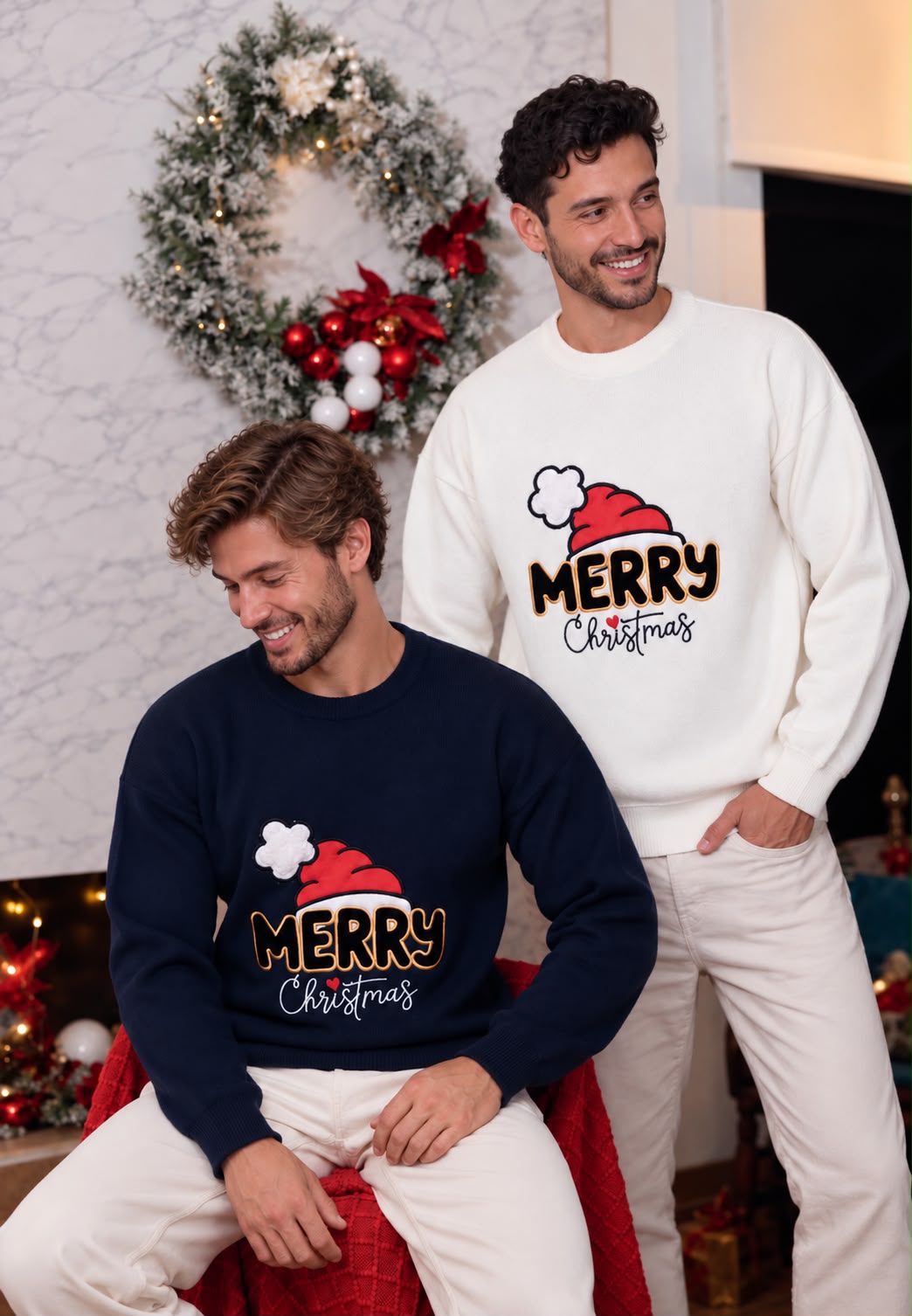 BUZO NAVIDEÑO MERRY CHRISTMAS